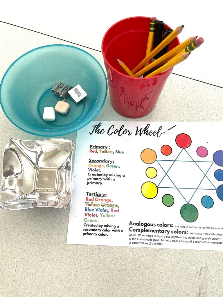 Art Teacher Tips: Have all of these art supplies ready for your middle school students or high school students.