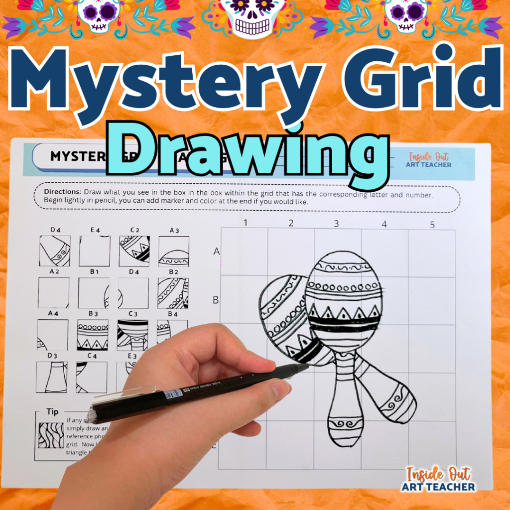 Quick Sub Plan: Worksheet Maracas Sombrero Art