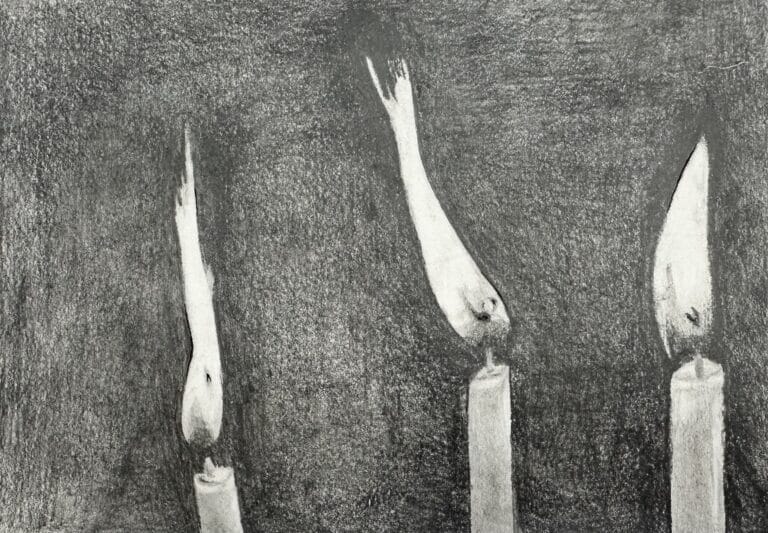Value Drawing and Shading Candle Art Lesson | Middle & High School