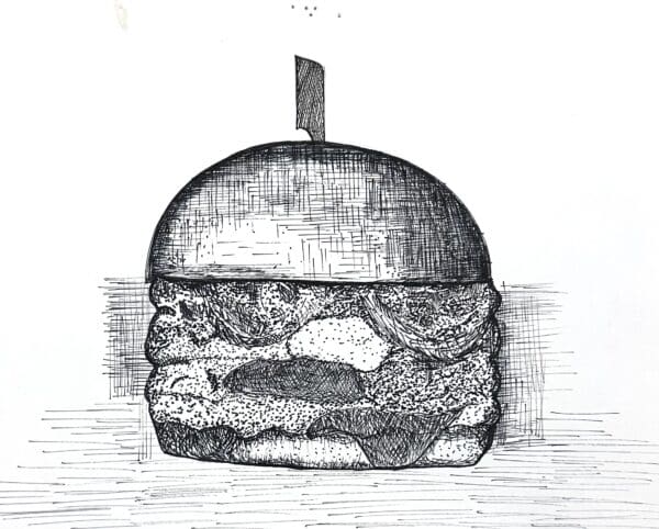 Pen and Ink Drawing Art Lesson for High School