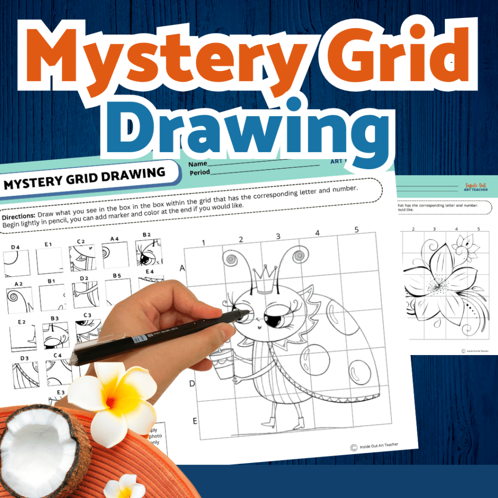2 spring art classroom activities for middle school | Inside Out Art ...