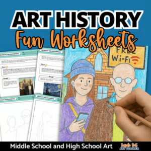 starry night art activity cover