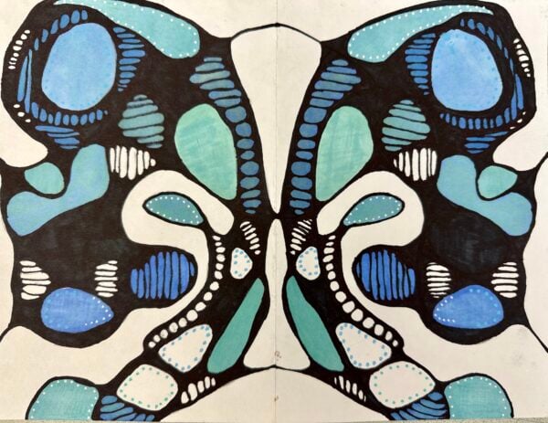 neurographic art project example