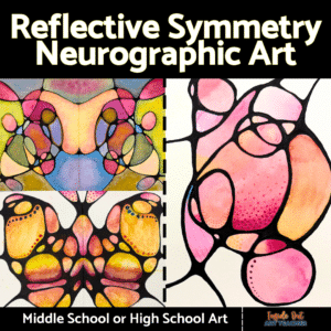 Neurographic Art Reflective Symmetry Lesson Cover