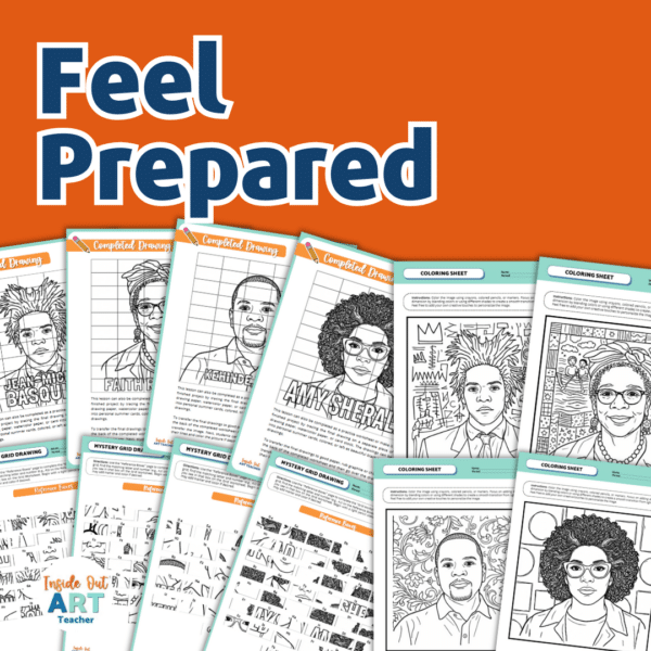 Black History Month Art Worksheets Mystery Grid | Famous Black Artists Drawing - Image 3