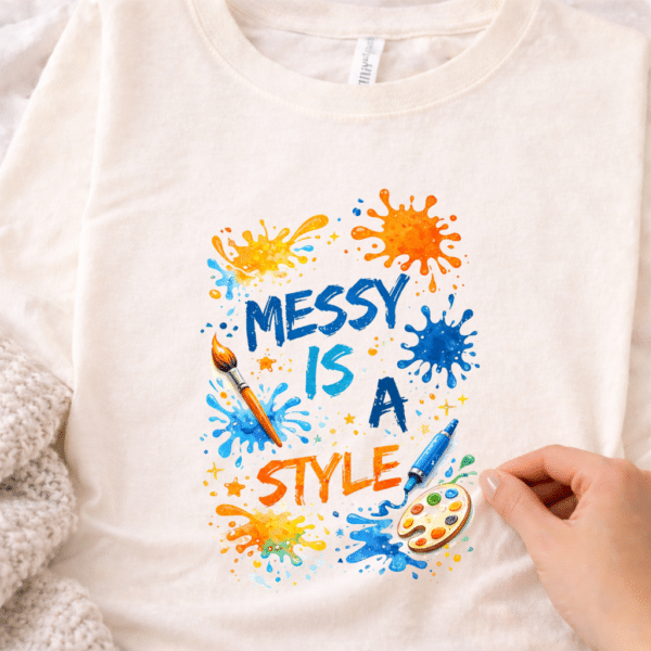art classroom messy creativity shirt