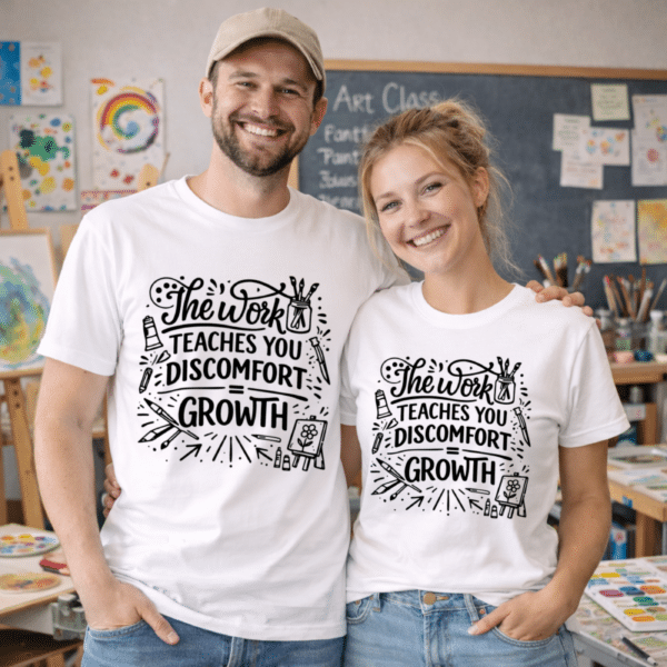 art teacher growth mindset shirt