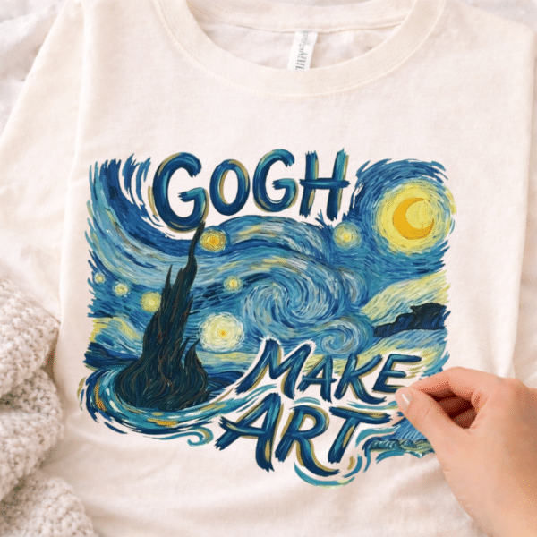 gogh make art artist teacher shirt Art history teacher shirt