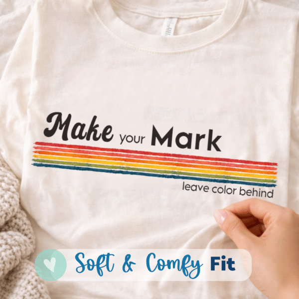 artist quote shirt make your mark design
