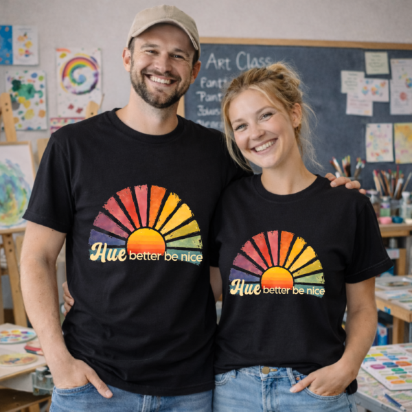 color pun shirt funny art teacher tee