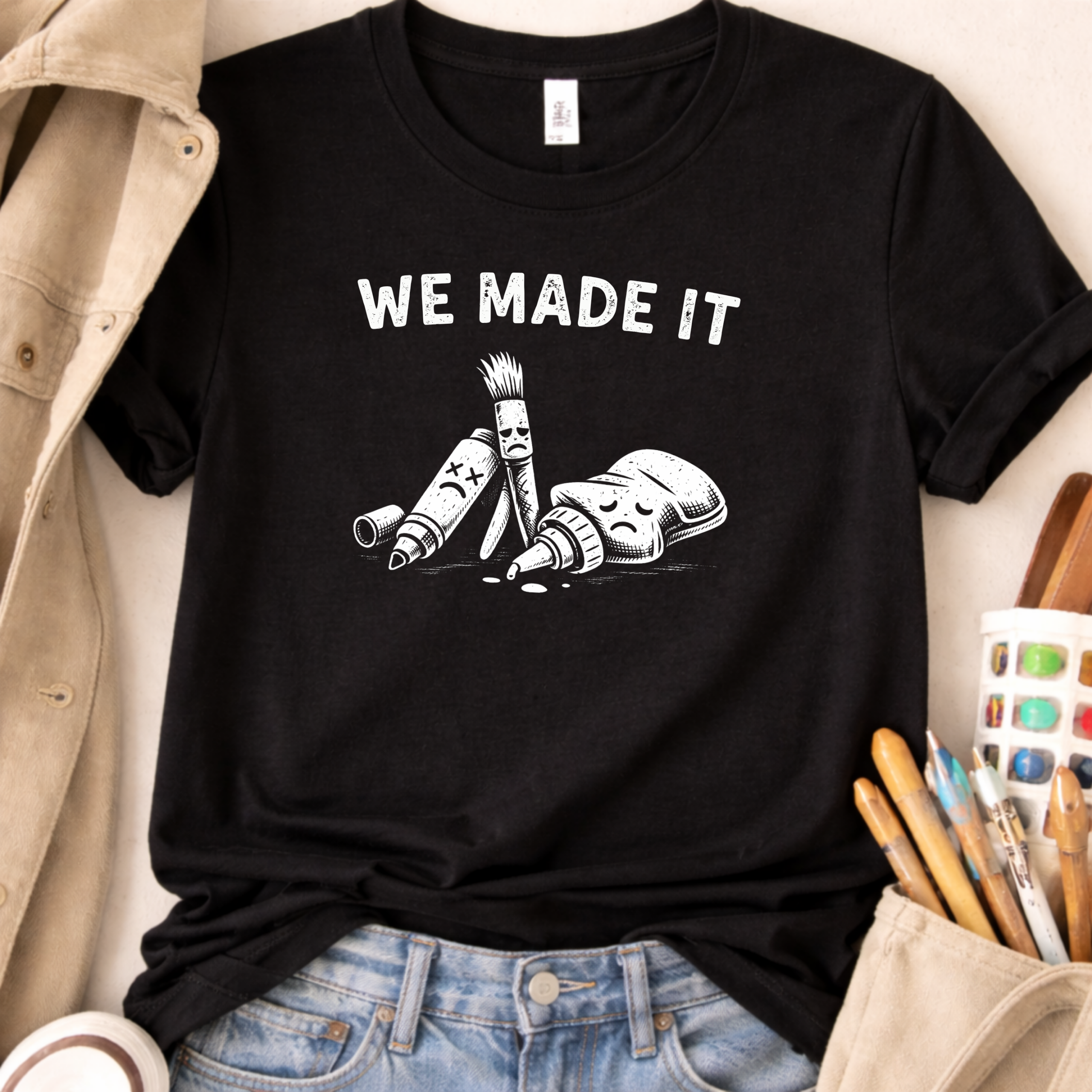 end of year teacher celebration shirt we made it