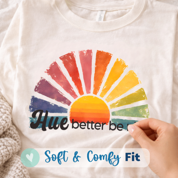 humorous art shirt hue quote design