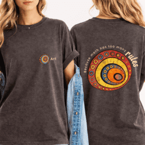 anti math shirt art has too many rules