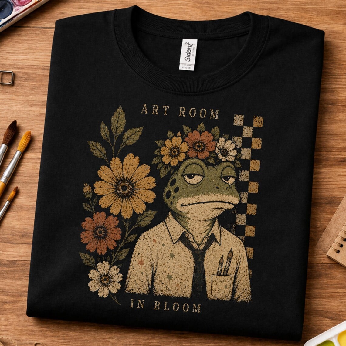 art teacher garden shirt art room in bloom