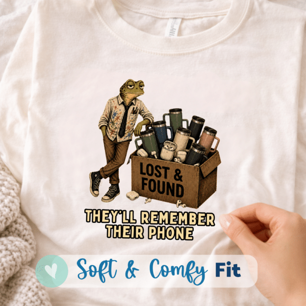 art teacher shirt lost items joke