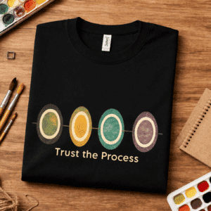 artist process shirt trust the process
