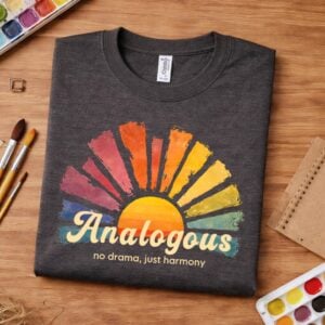 color harmony shirt analogous no drama just harmony design
