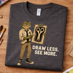 drawing teacher shirt draw less see more
