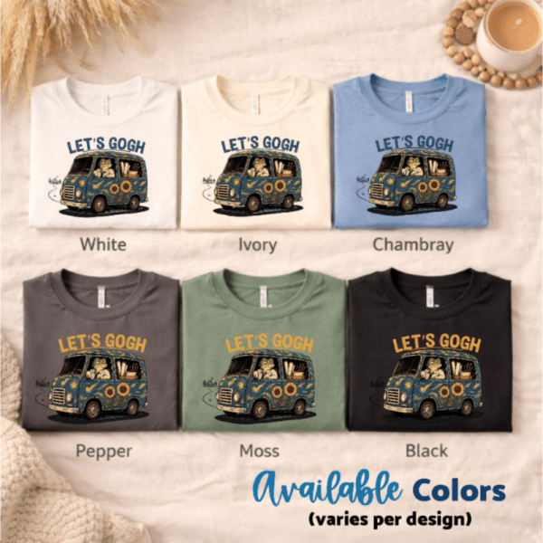 frog artist shirt van gogh inspired artwork