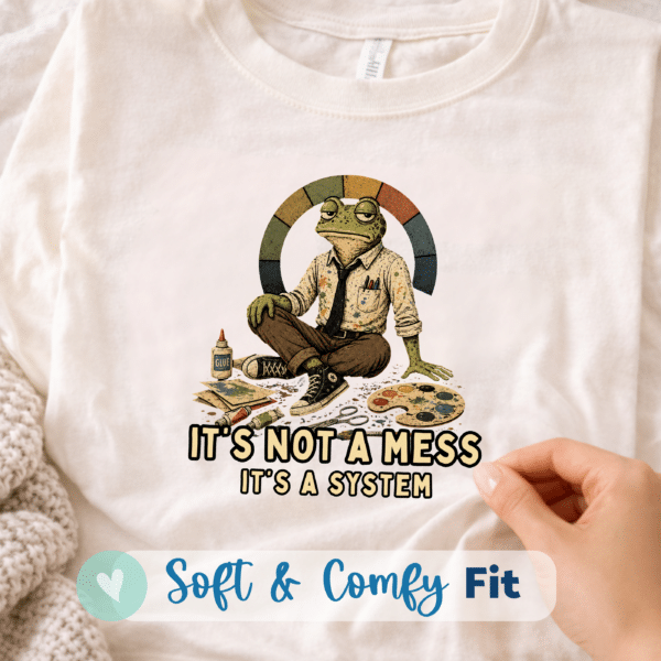 frog teacher shirt art room chaos