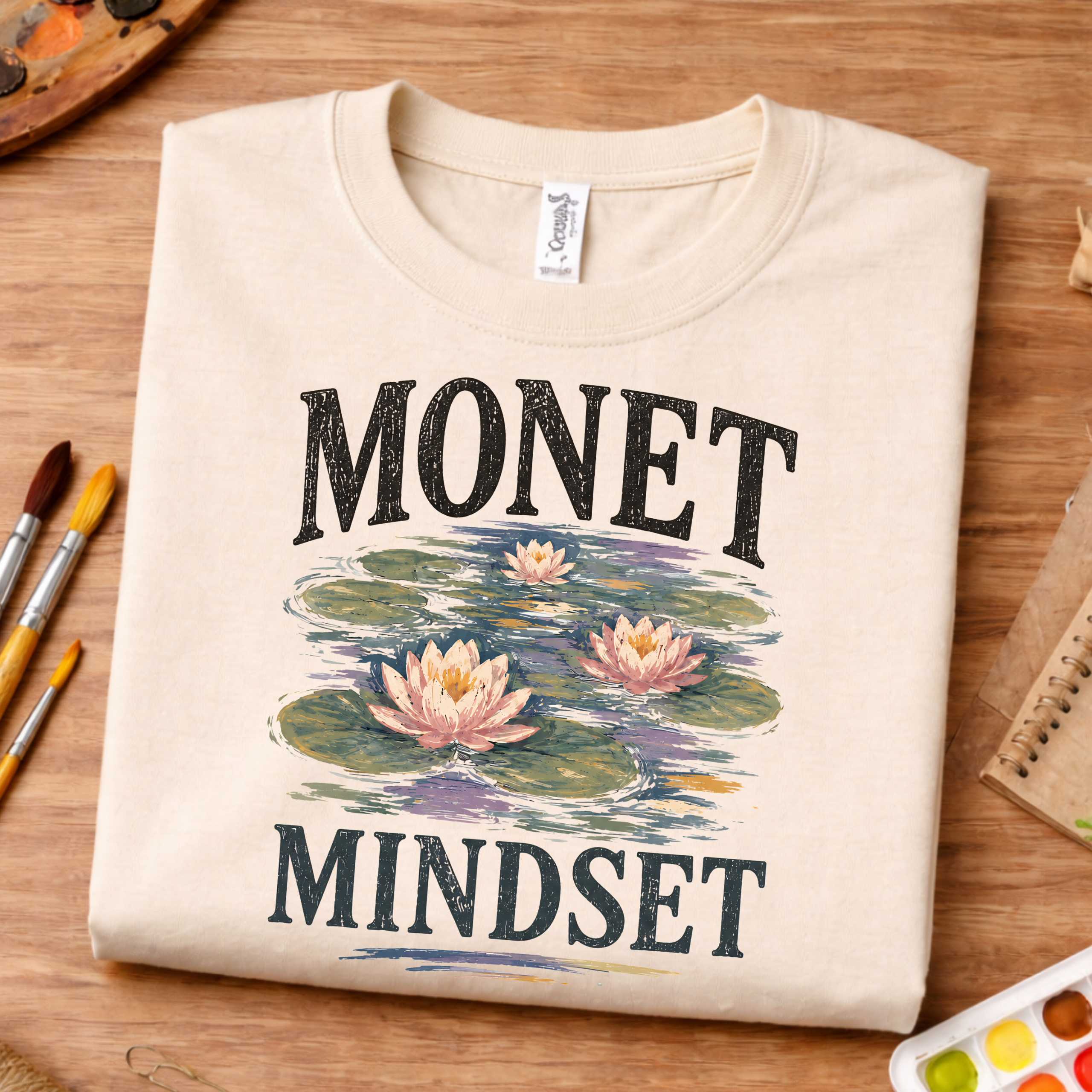 impressionist shirt monet mindset design