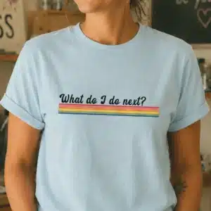 overthinking shirt what do i do next funny quote