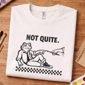 art history shirt not quite parody design