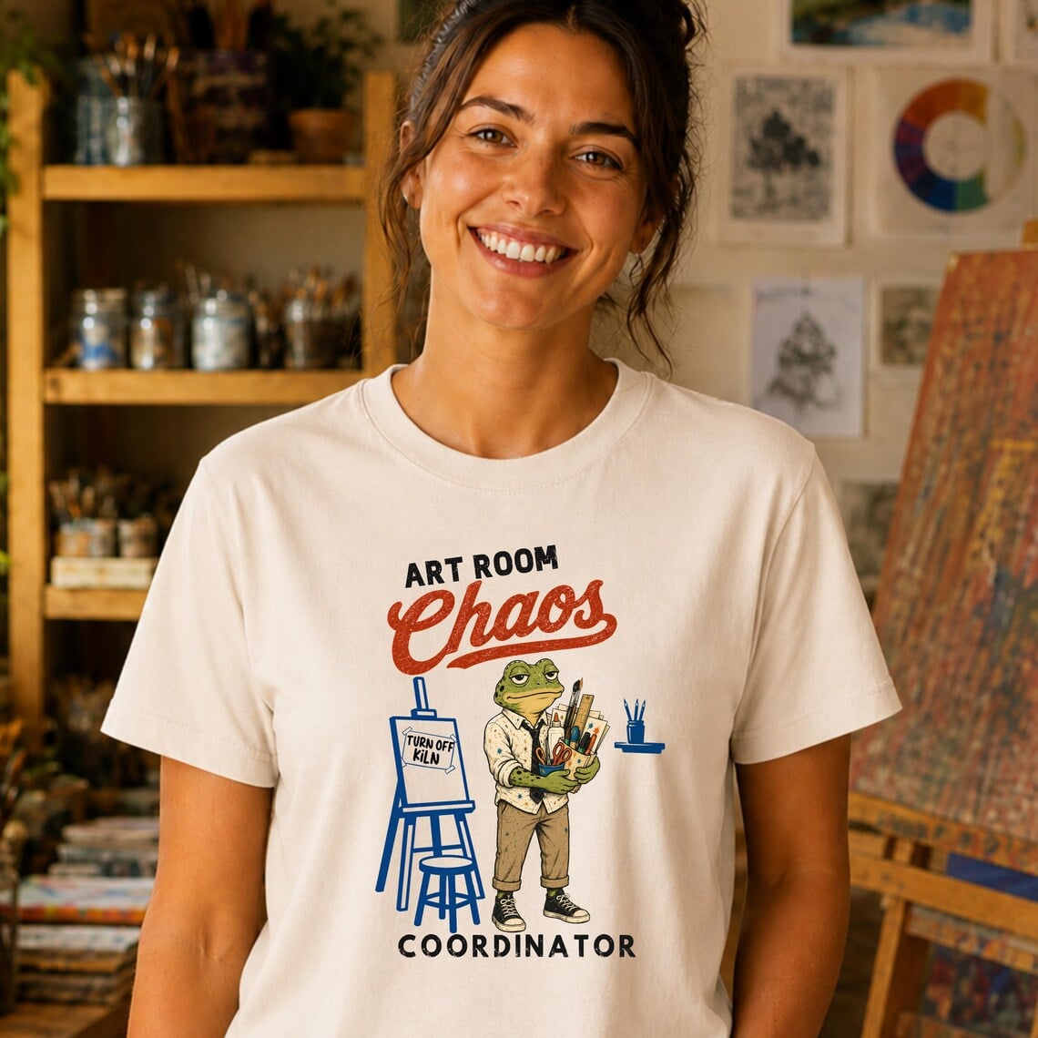 art room shirt chaos coordinator