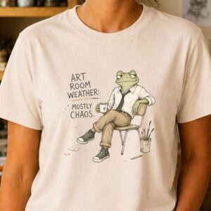 art room shirt mostly chaos design