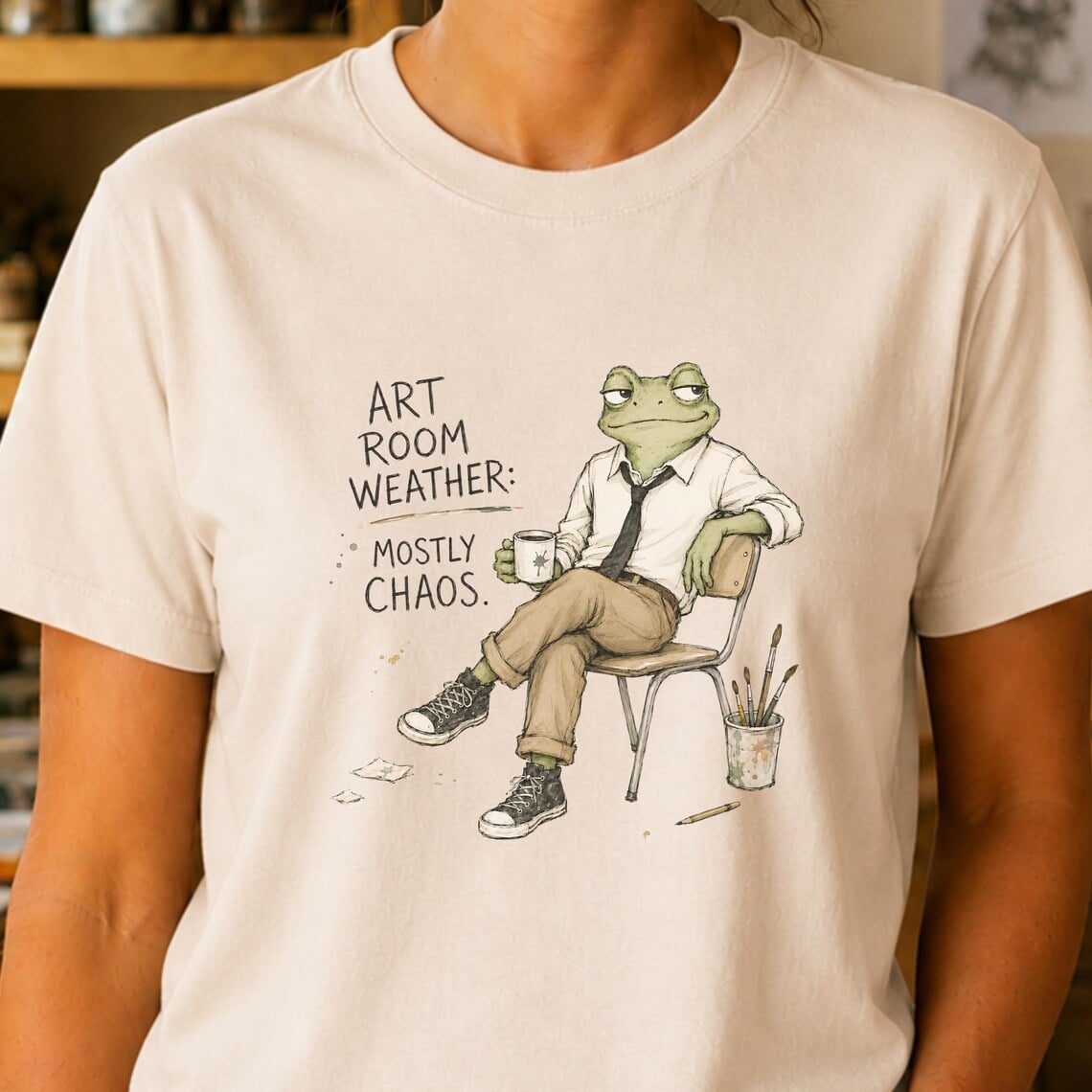 art room shirt mostly chaos design