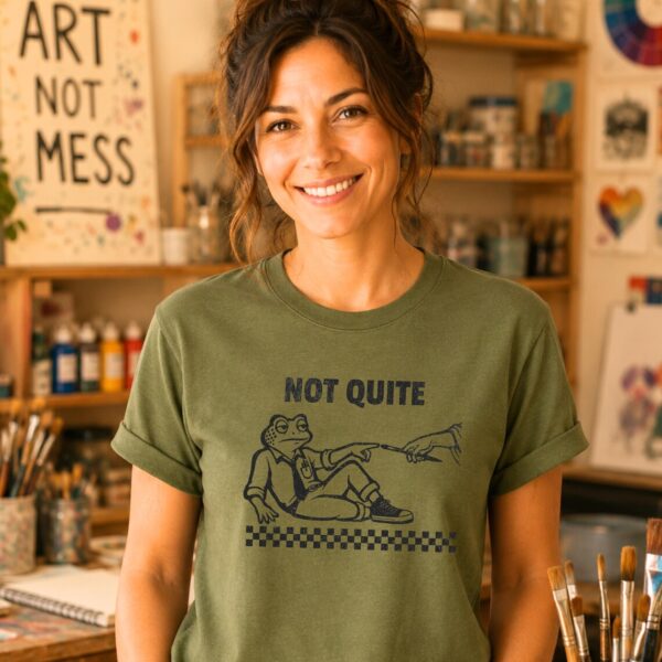 Art History Shirt – Not Quite Funny Parody Art Teacher Tee - Image 2