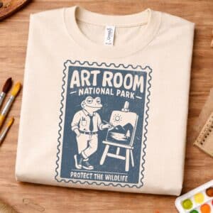 national park teacher shirt art room design