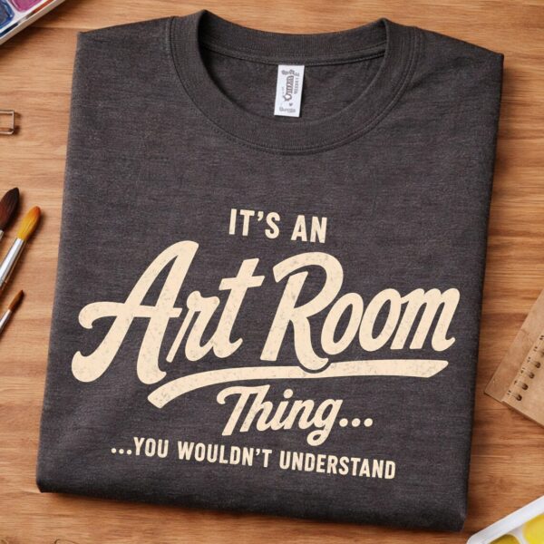 Art Room Teacher Shirt – It's an Art Room Thing Funny Tee - Image 2