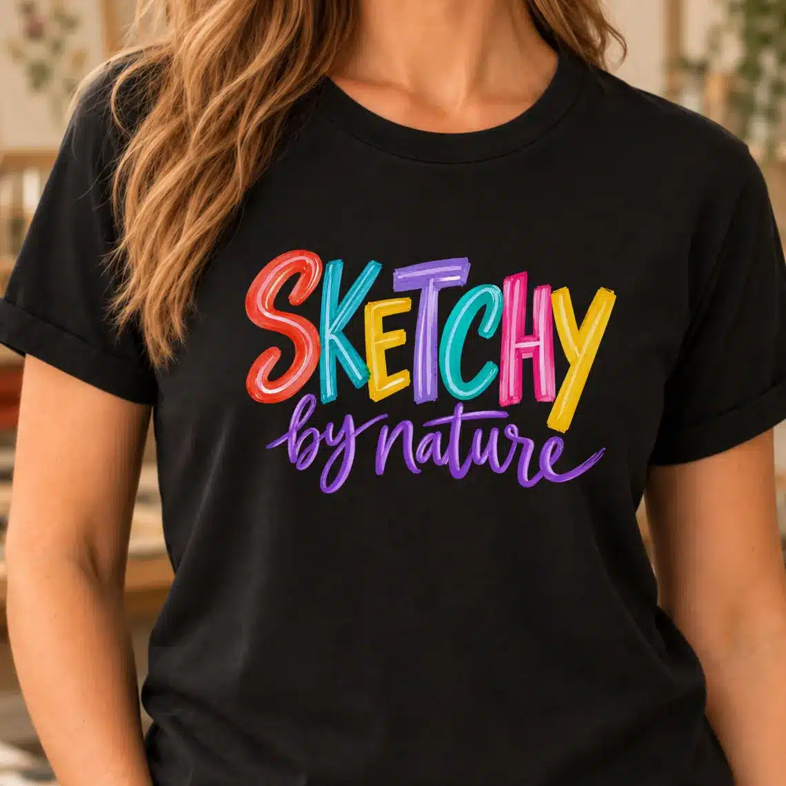 Sketch artist shirt featuring Sketchy by Nature